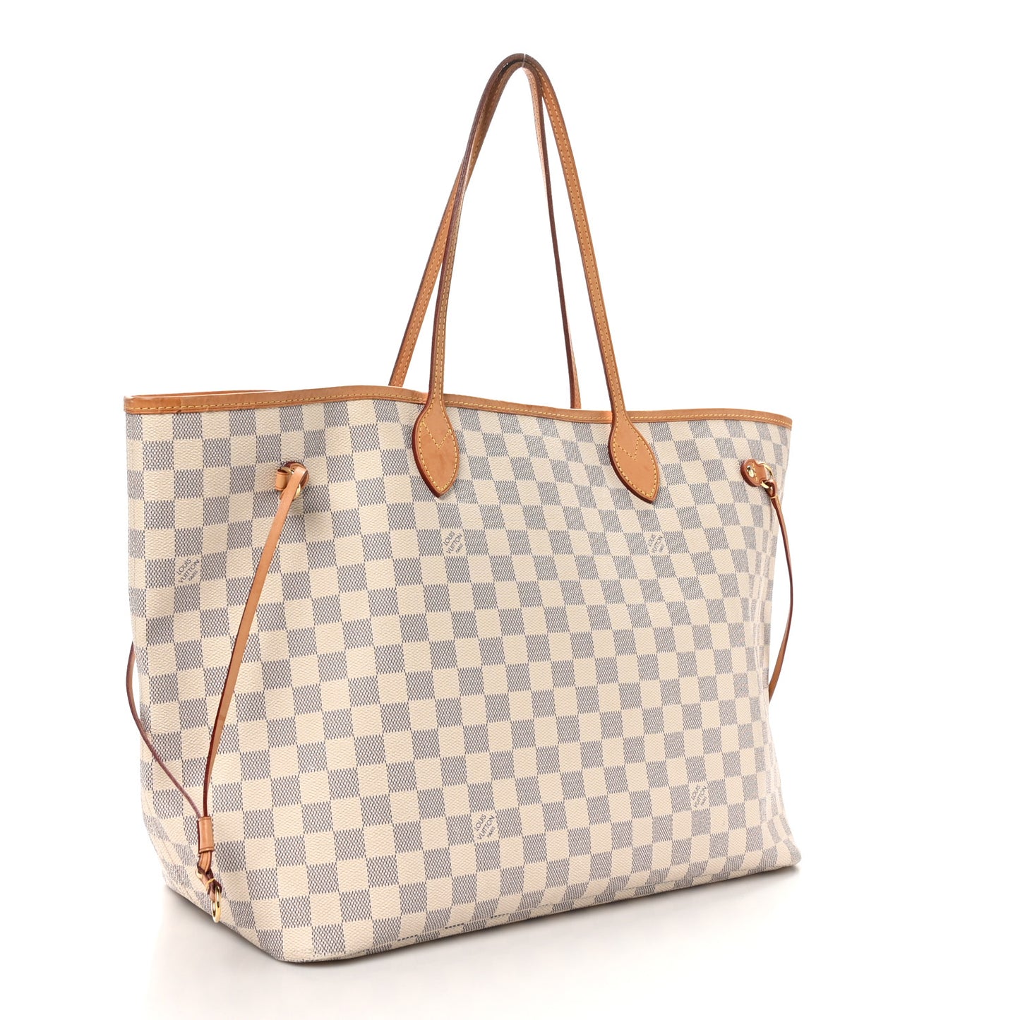 Damier Azur Neo Neverfull GM Rose Ballerine