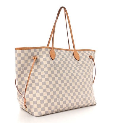Louis Vuitton Damier Azur Neo Neverfull GM Rose Ballerine 3 of 10