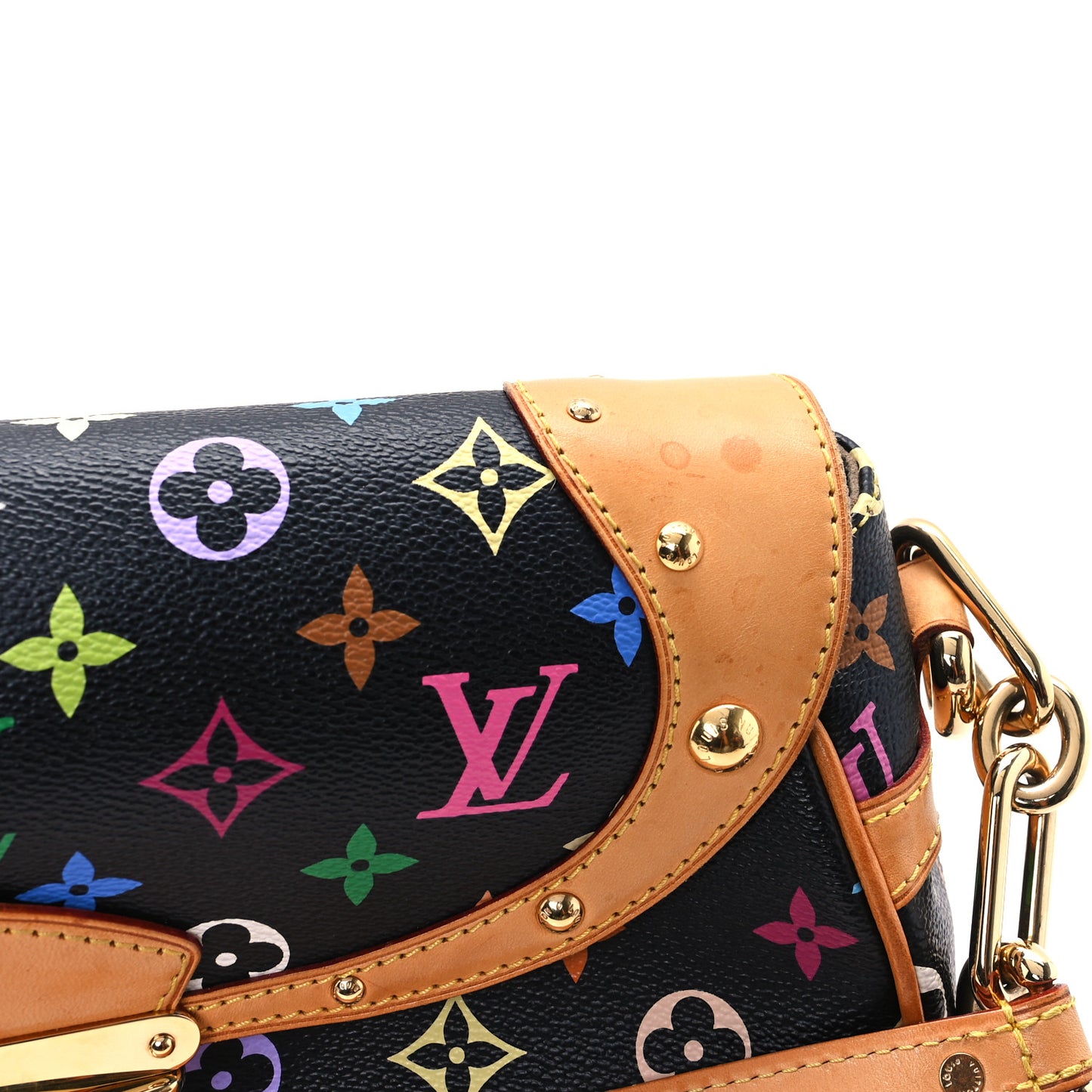 Monogram Multicolor Beverly MM Black