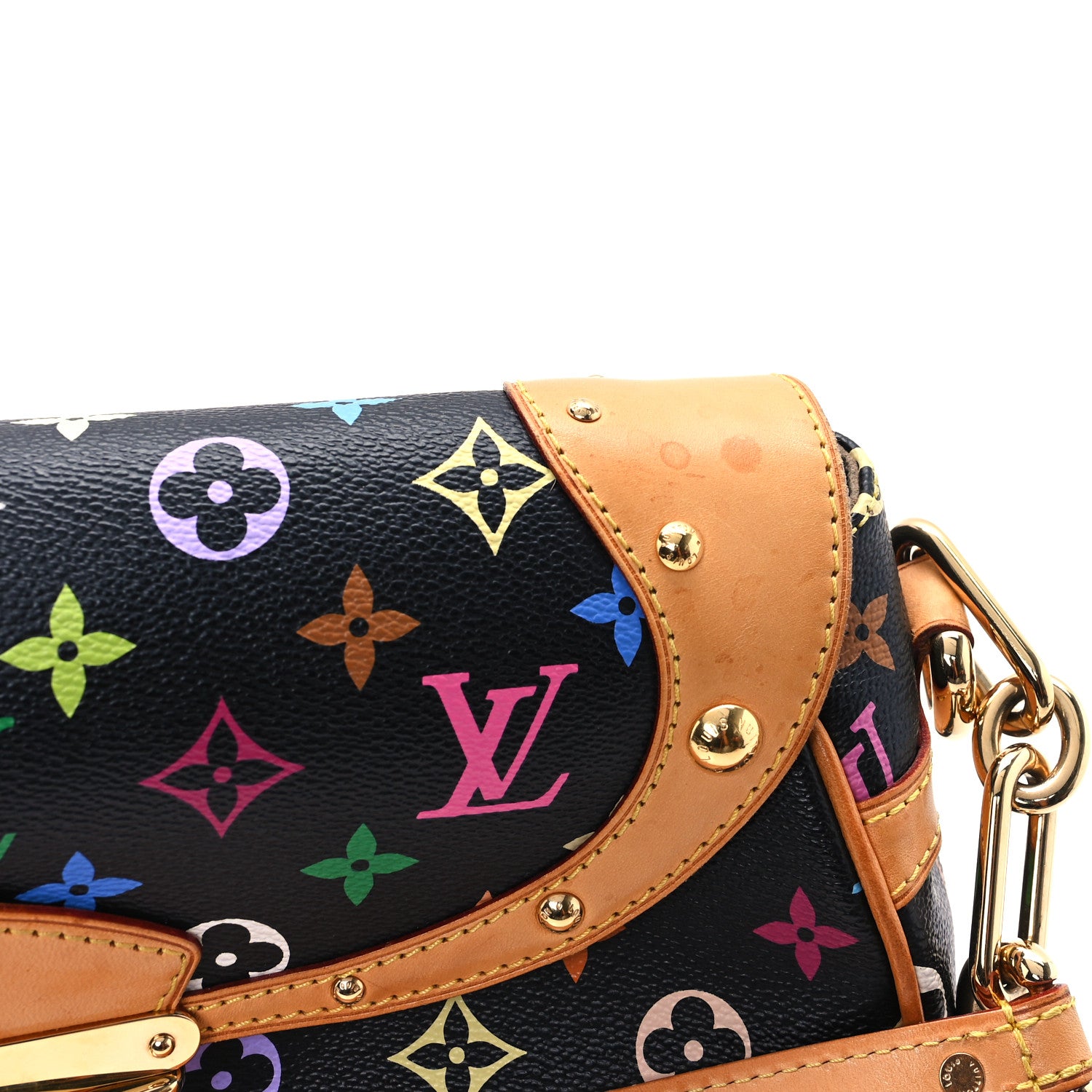 Louis Vuitton Monogram Multicolor Beverly MM Black 11 of 12