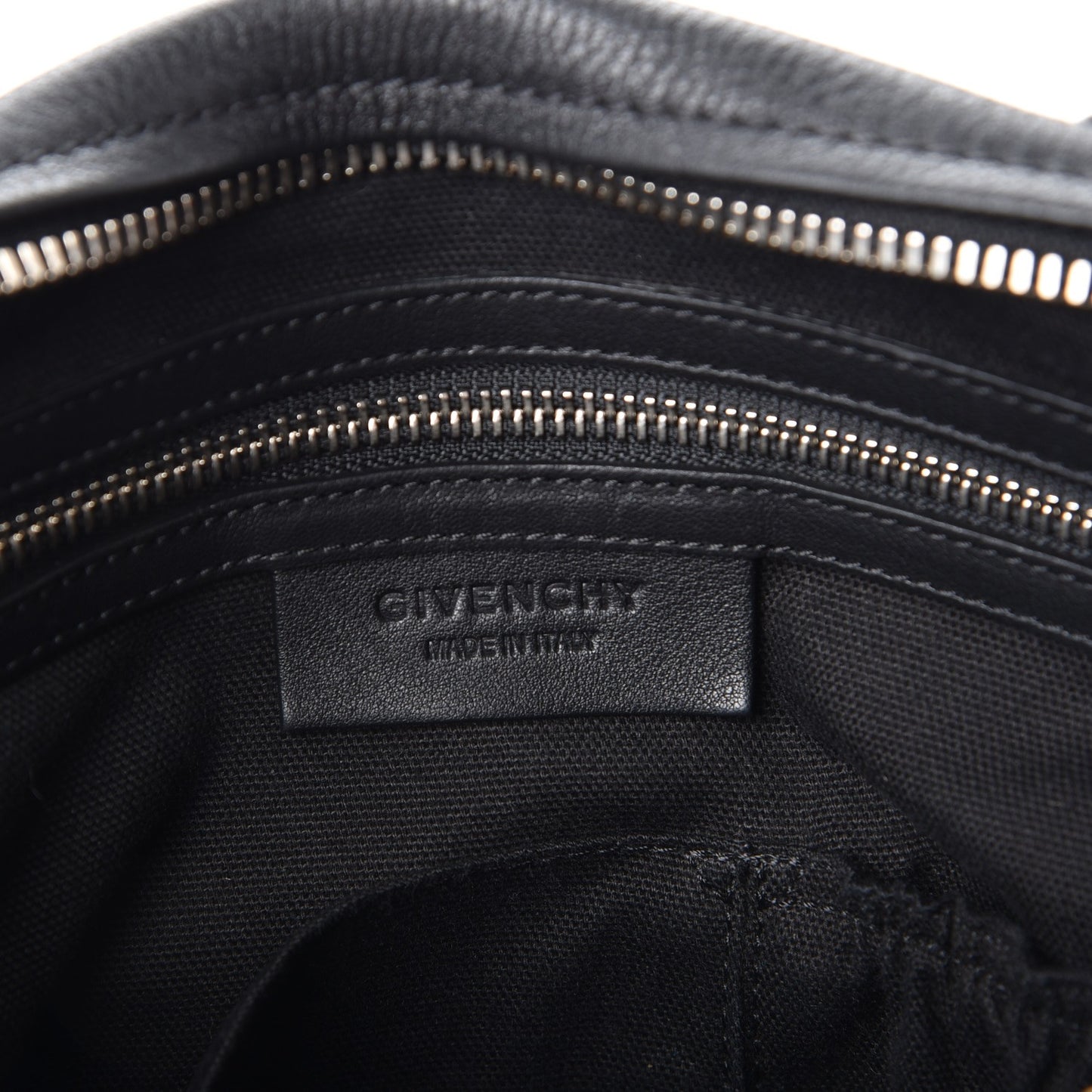 Calfskin Medium Braided Pandora Black
