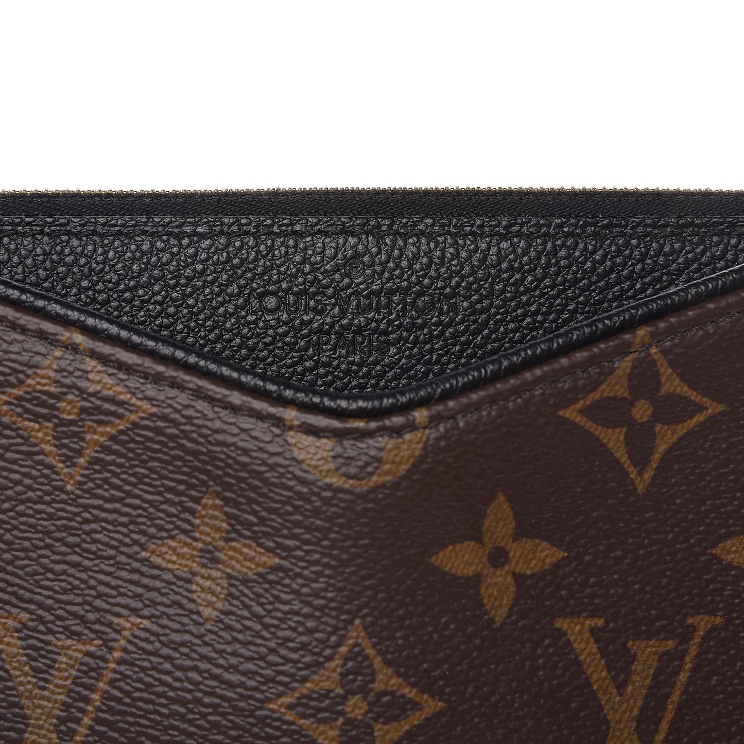 Monogram Pallas Clutch Black