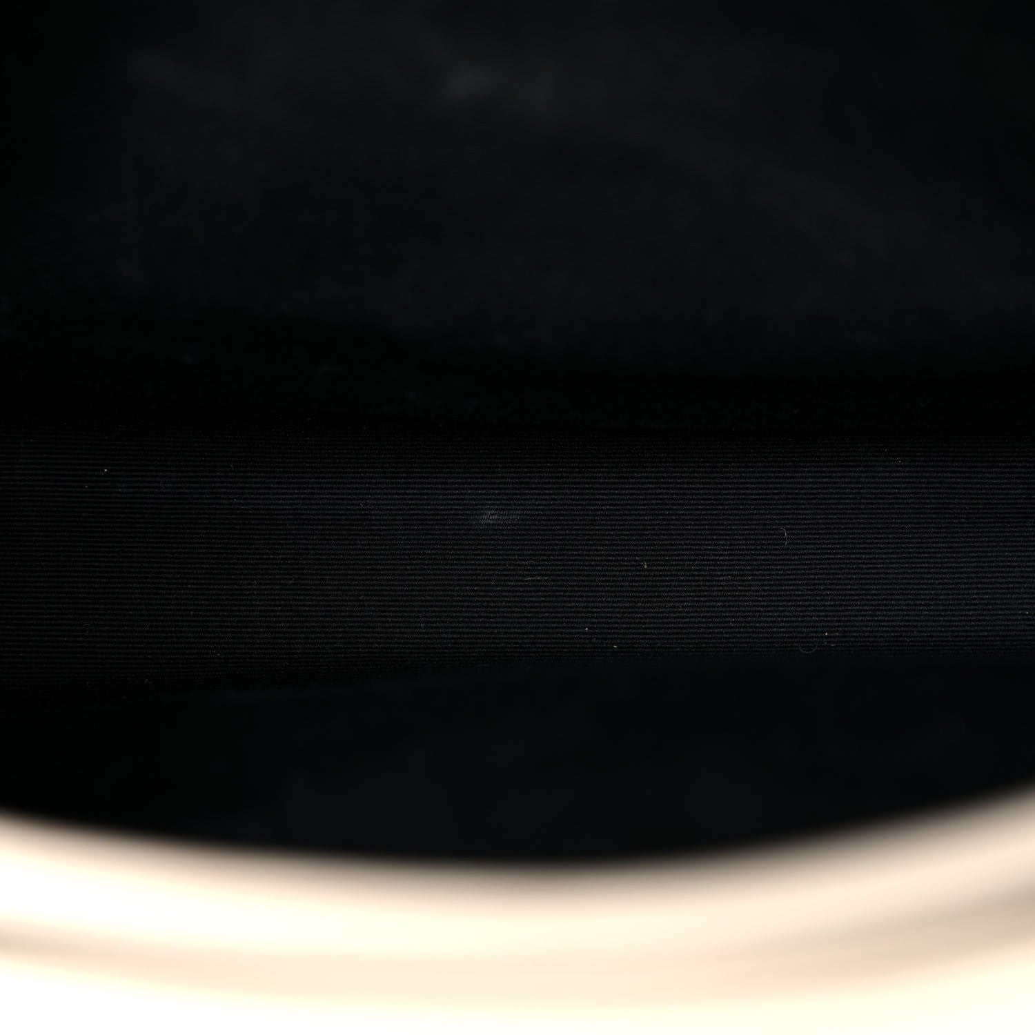 Saint Laurent Lambskin Quilted Small Becky Chain Bag Blanc Vintage 14 of 21