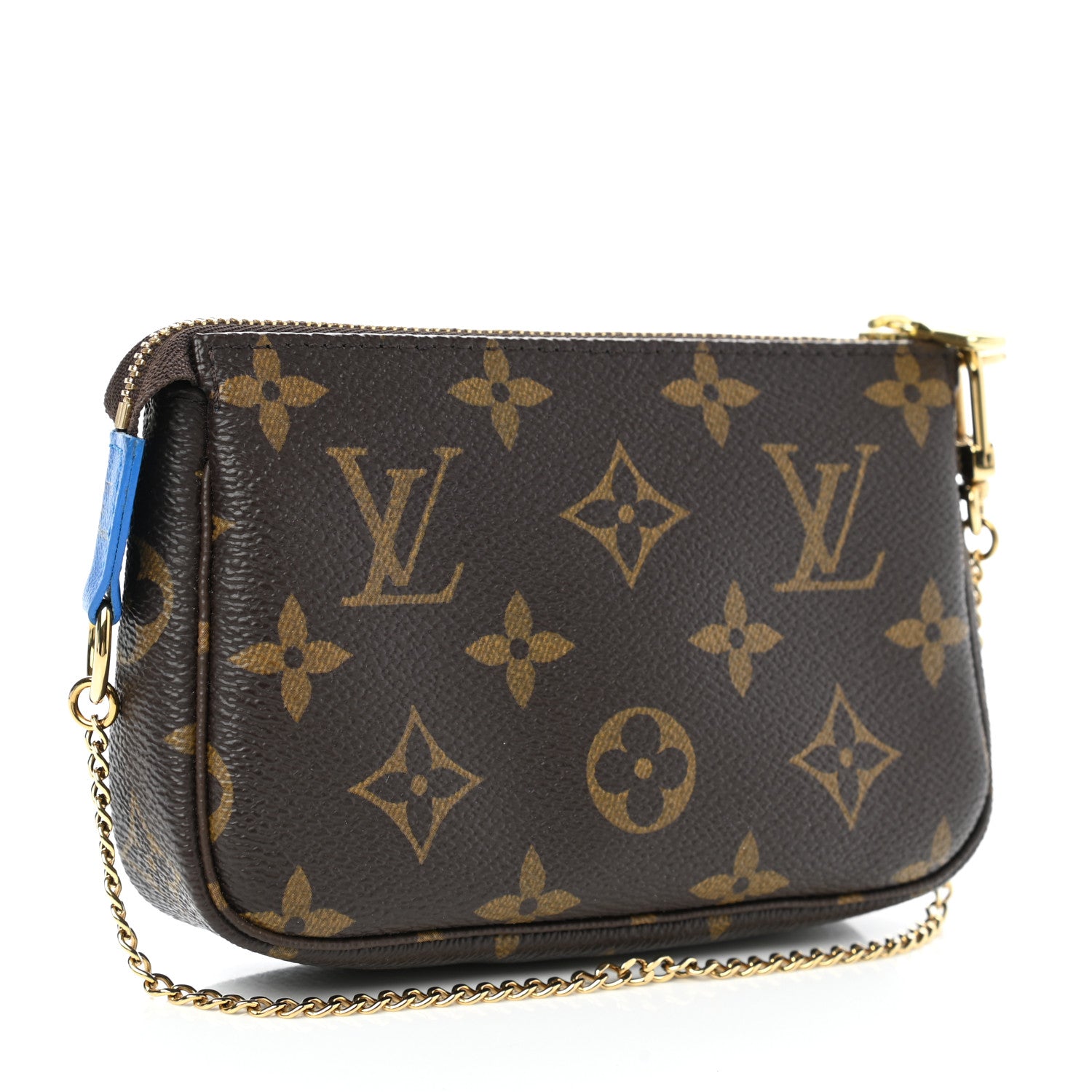 Louis Vuitton Monogram 2019 Christmas Animation Mini Venice Pochette Accessories Blue 3 of 7