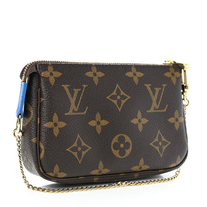 Louis Vuitton Monogram 2019 Christmas Animation Mini Venice Pochette Accessories Blue 3 of 7