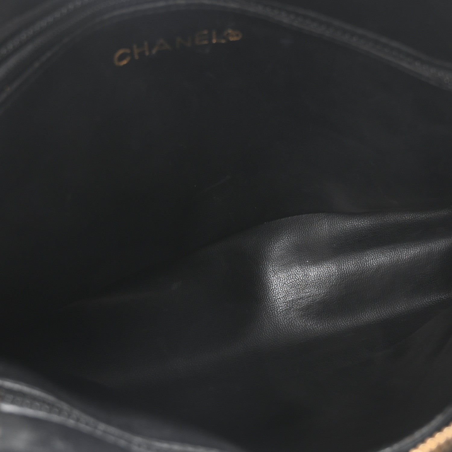 Chanel Lambskin Quilted Shoulder Bag Black 5 of 10