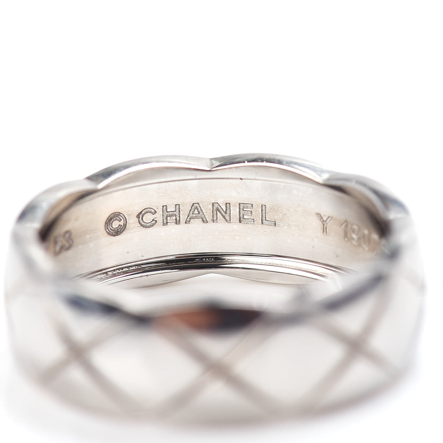18K White Gold Small Coco Crush Ring 54 6.75