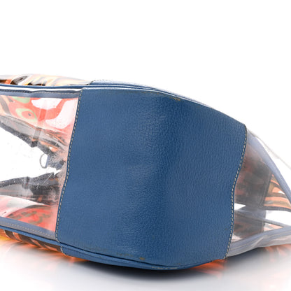 Prada Vinyl Calfskin Tote Multicolor 9 of 23