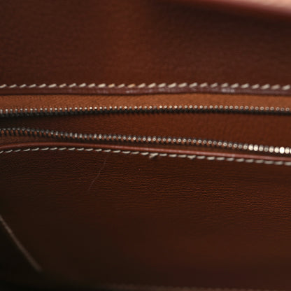 Hermes Natural Barenia Birkin 35 Fauve 12 of 12