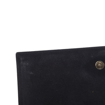 Saint Laurent Patent Monogram Large Belle De Jour Clutch Black 9 of 13