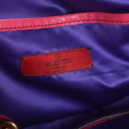 Valentino Garavani Python Primevere Floral Applique Large Tote Bag Pink 6 of 7