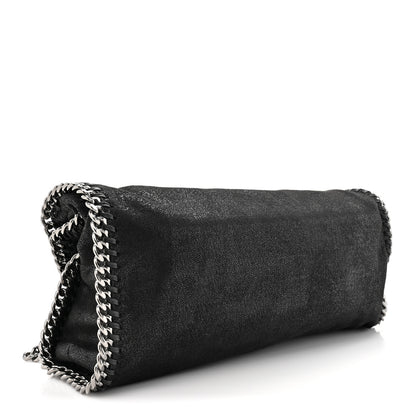 Stella McCartney Shaggy Deer Falabella Fold Over Tote Black 3 of 9