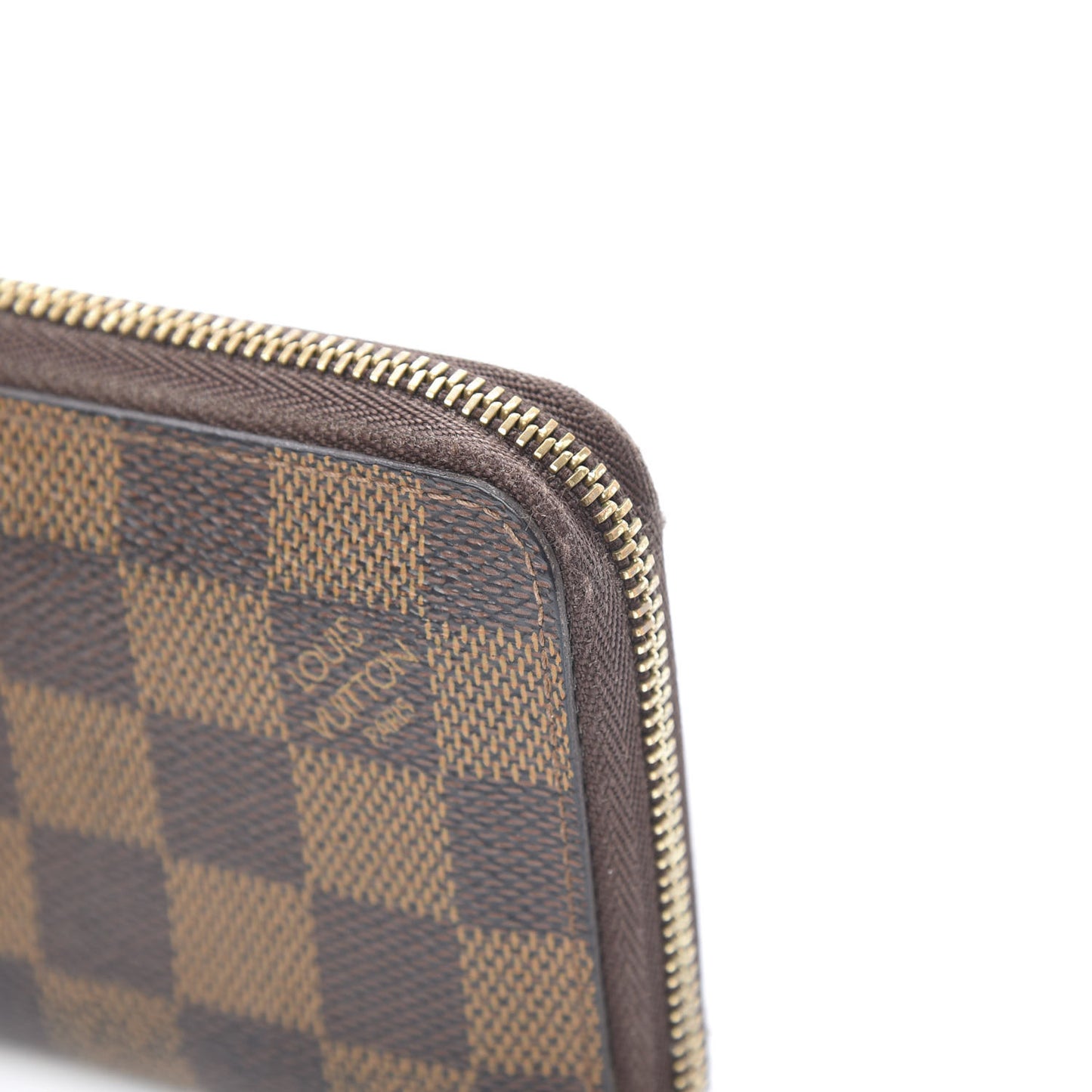 Damier Ebene Zippy Coin Purse Rose Ballerine