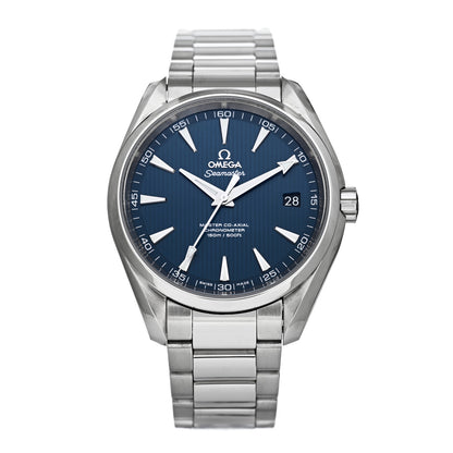 Omega Stainless Steel 41mm Seamaster Aqua Terra Master Co-Axial Chronometer Automatic Watch Blue 231.10.42.21.03.003 1 of 5