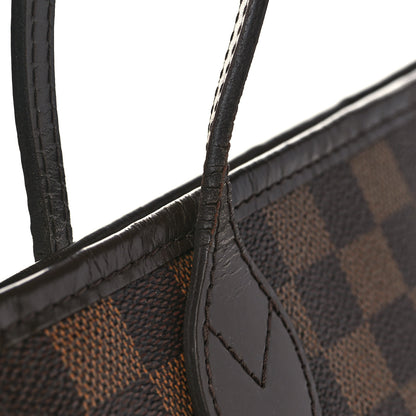 Louis Vuitton Damier Ebene Neo Neverfull MM Rose Ballerine 8 of 10