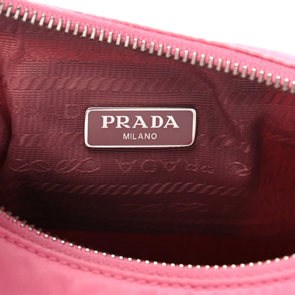 Prada Re-Nylon Saffiano Mini Re-Edition 2005 Bag Rosa 8 of 10