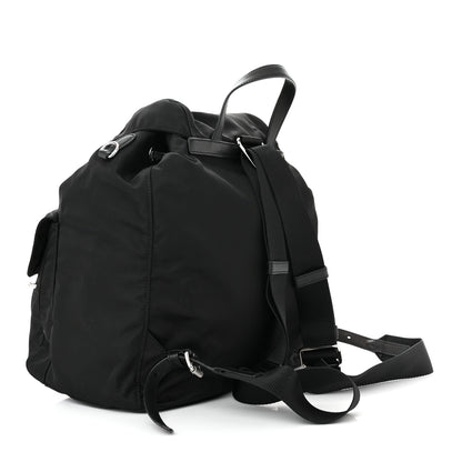 Prada Nylon New Vela Studded Backpack Black 3 of 9