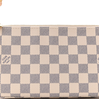Louis Vuitton Damier Azur Pochette Accessories NM 7 of 9