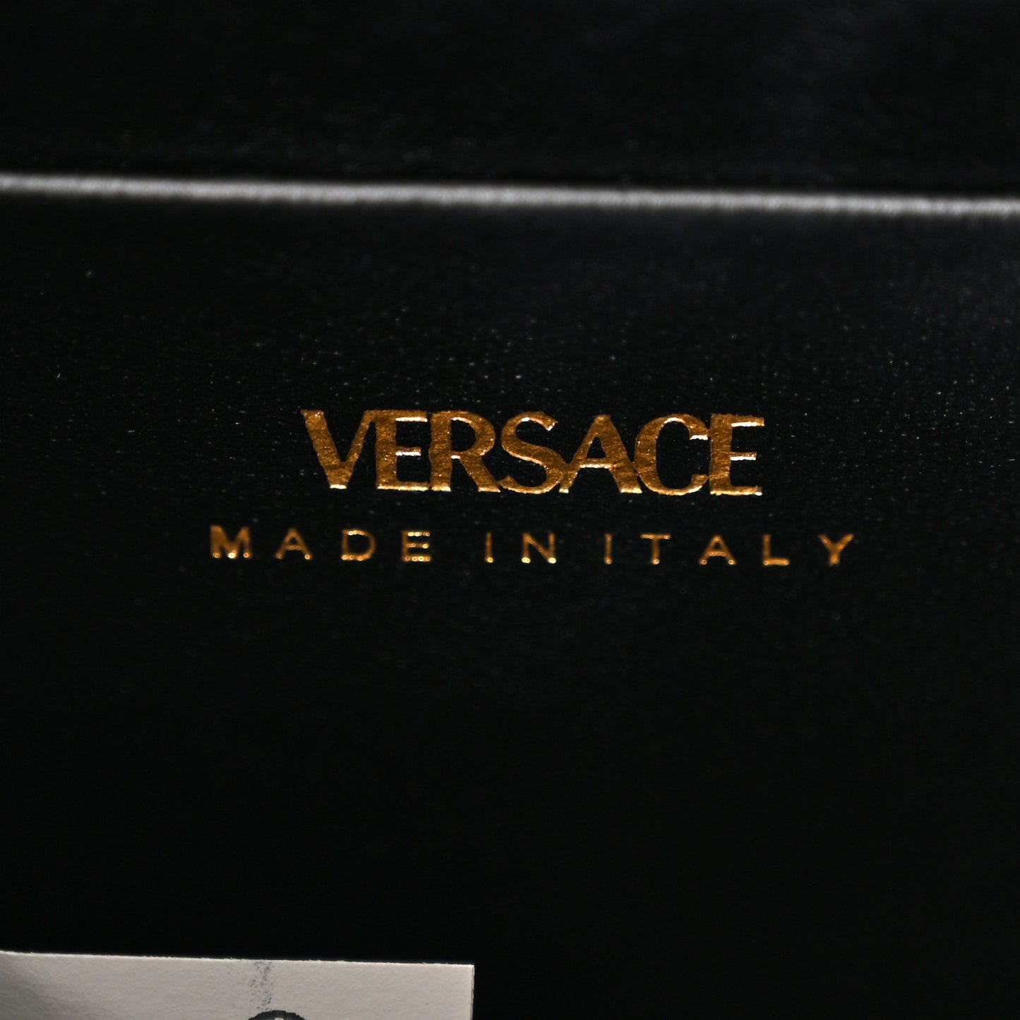 Grained Calfskin Mini La Medusa Bag Black