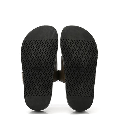 Hermes Epsom Womens Chypre Sandals 37 Etoupe 5 of 9