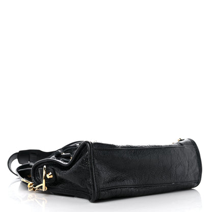 Balenciaga Agneau Classic Gold Hardware Mini City Black 4 of 12