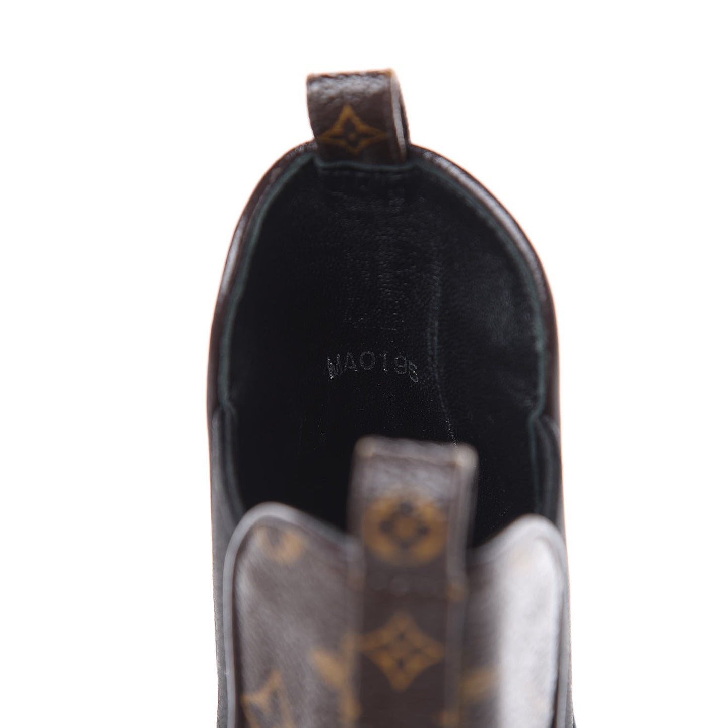 Monogram Gold Rush Studded Uniformes Cap Toe Chelsea 75mm Ankle Boots 37