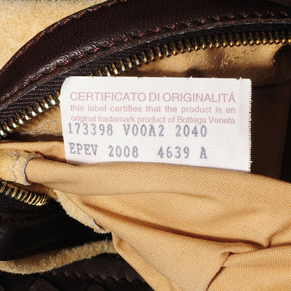 Bottega Veneta Nappa Intrecciato Montaigne Bag Ebano 8 of 8