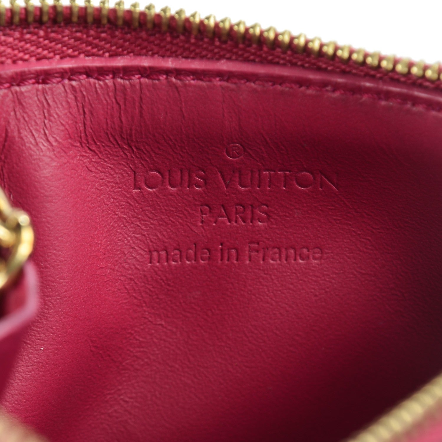 Louis Vuitton Vernis Key Pouch Rose Indien 5 of 8