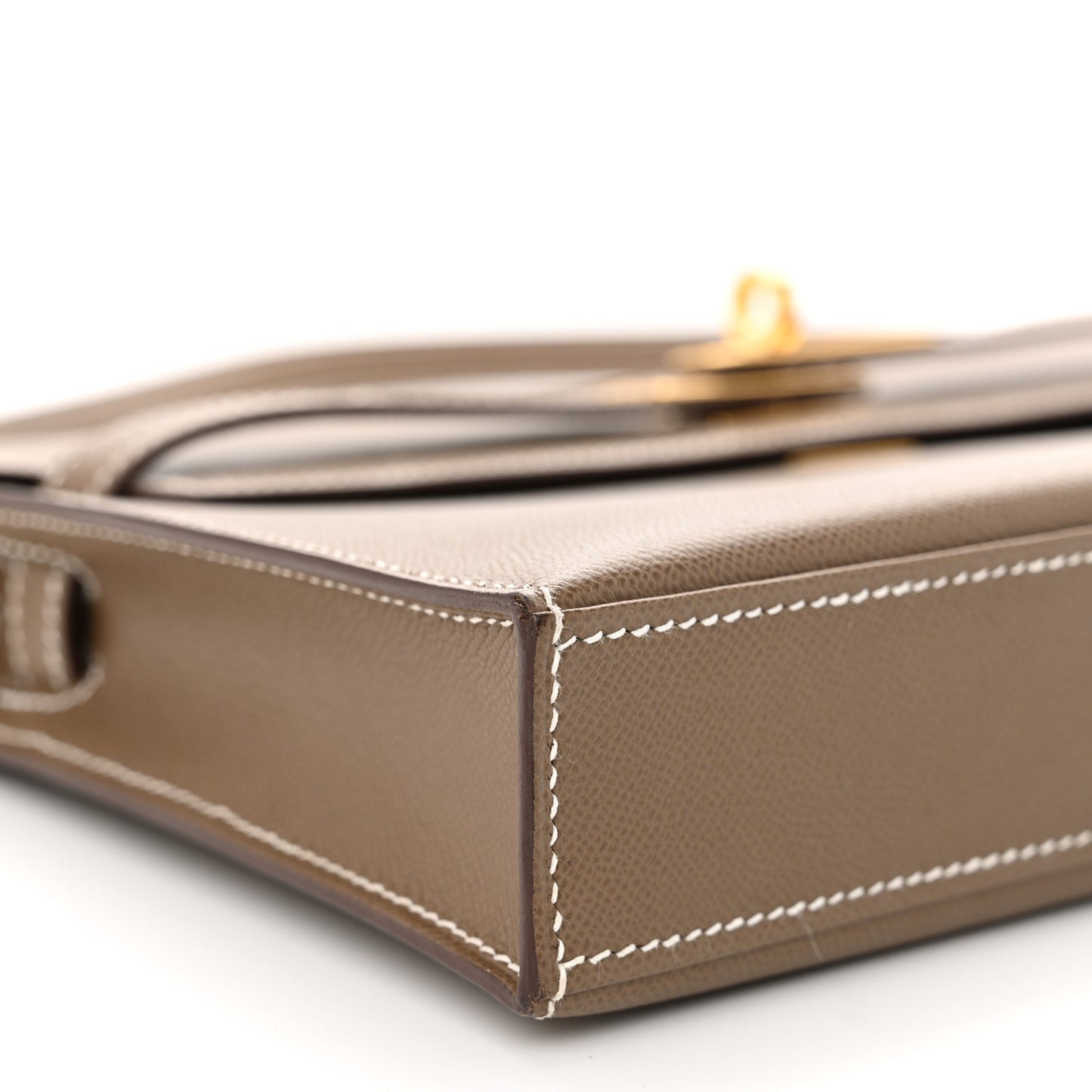 Madame Calfskin Kelly Elan Etoupe