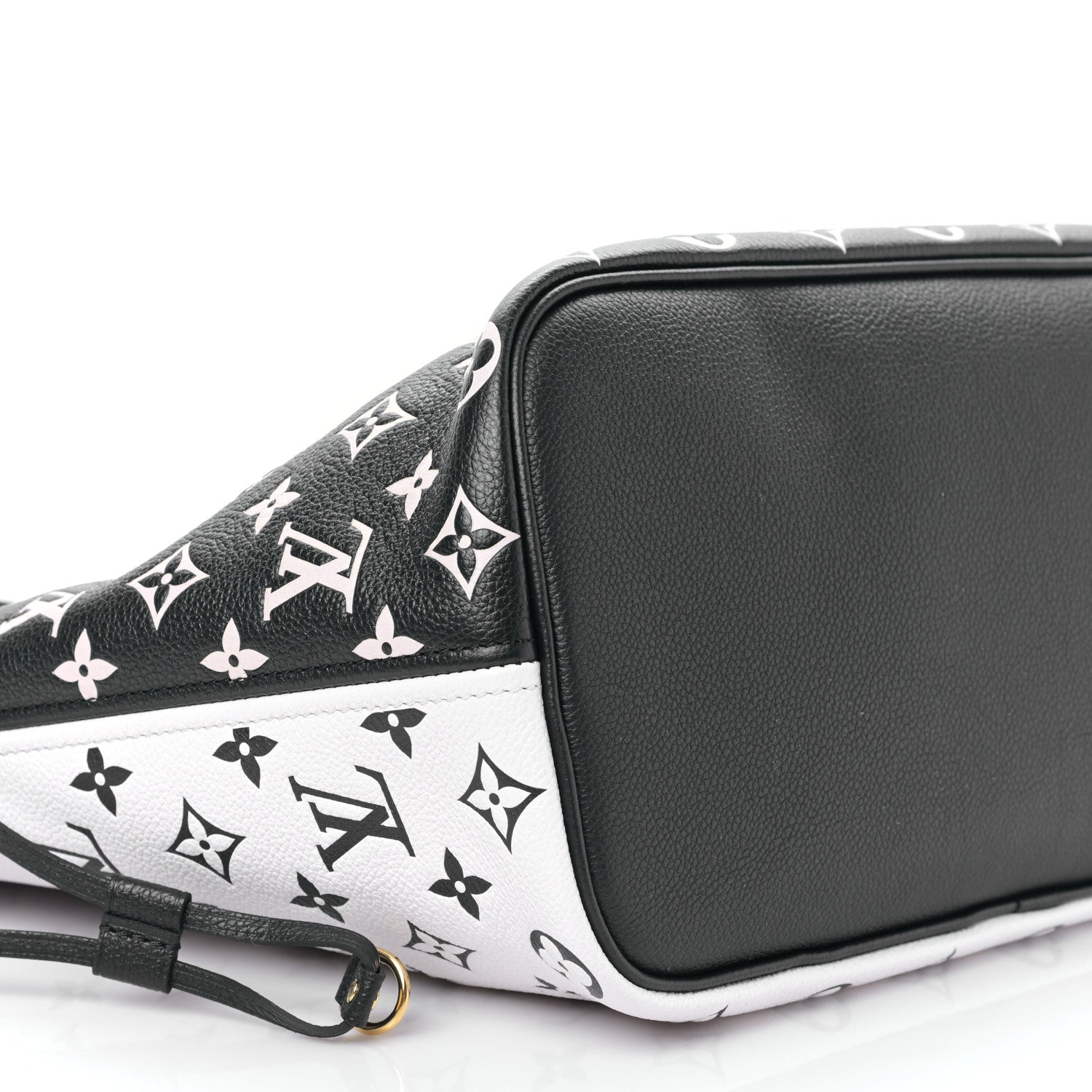 Louis Vuitton Empreinte Spring In The City Neverfull MM Black White Pink 8 of 9