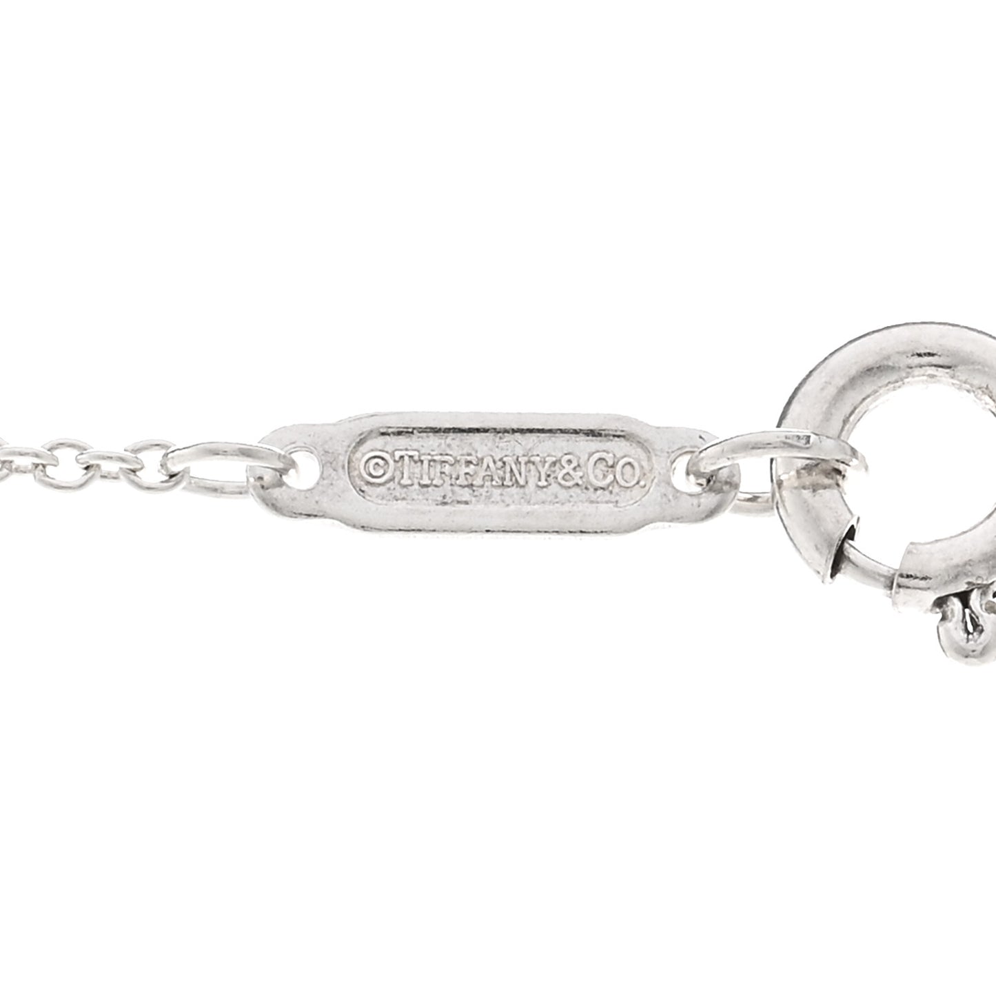 Sterling Silver Double Heart Lariat Pendant Necklace