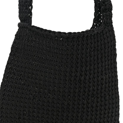The Row Waxed Cotton Didion Shoulder Bag Black 8 of 10