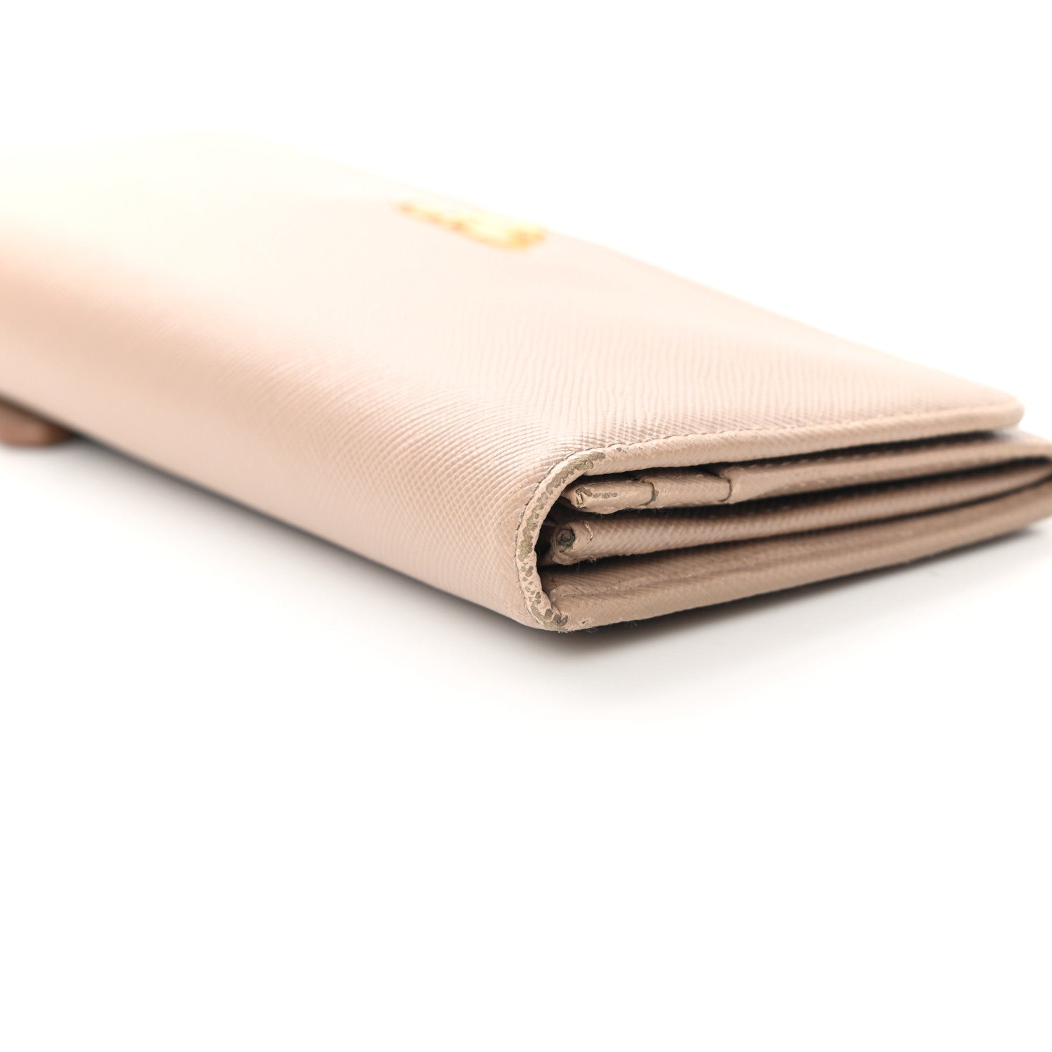 Prada Saffiano Metal Continental Flap Wallet Cammeo 15 of 17