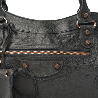 Balenciaga Agneau Giant 12 Rose Gold Hardware First Anthracite 10 of 10