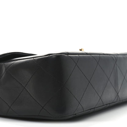 Chanel Lambskin Quilted Medium Single Flap Black 9 of 11