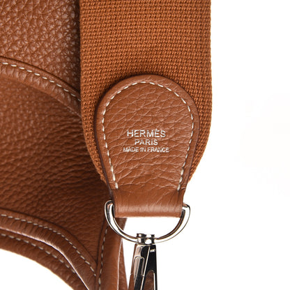 Hermes Taurillon Clemence Evelyne III GM Gold 9 of 9