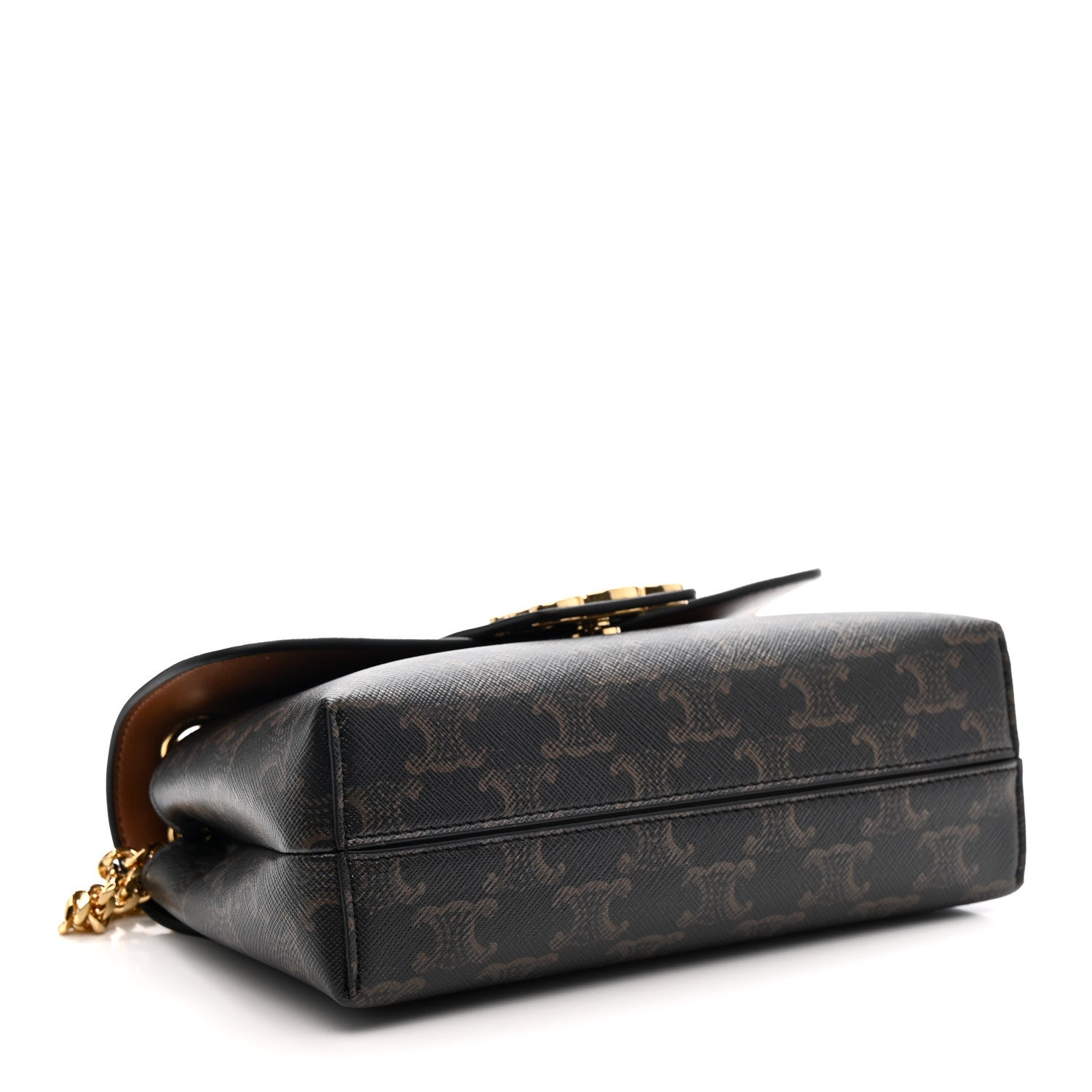 Celine Triomphe Canvas Teen Victoire Tan 4 of 9