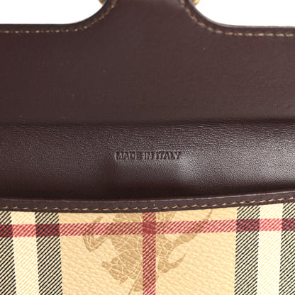 Burberry Haymarket Check Wallet Chocolate 8 of 9