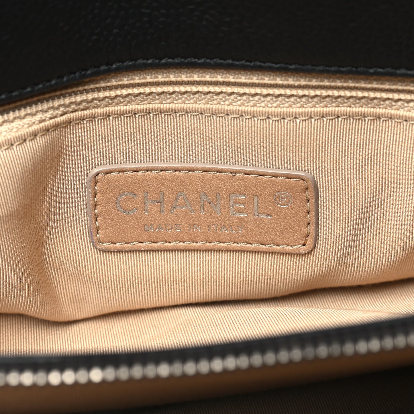 Caviar Quilted Timeless CC Soft Tote Black