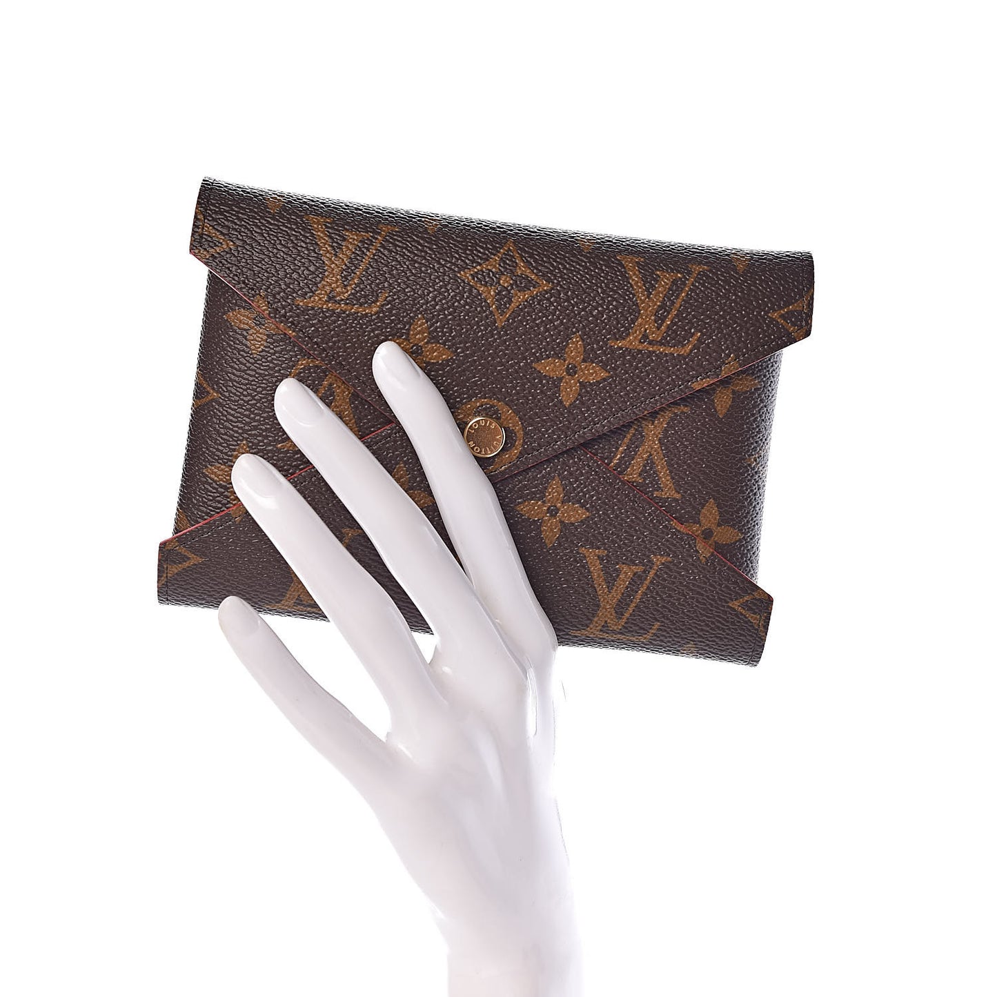 Monogram Medium Kirigami Pochette Insert Coquelicot