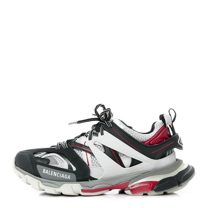 Balenciaga Mesh Nylon Womens Track Sneakers 42 Black Gris 1 of 9