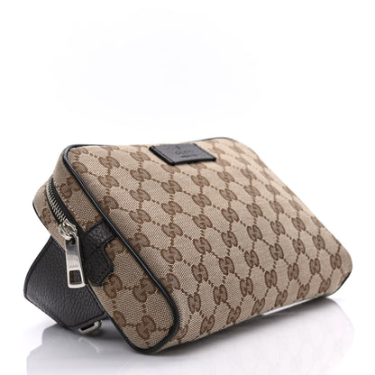 Gucci Monogram Belt Bag Dark Brown 4 of 9