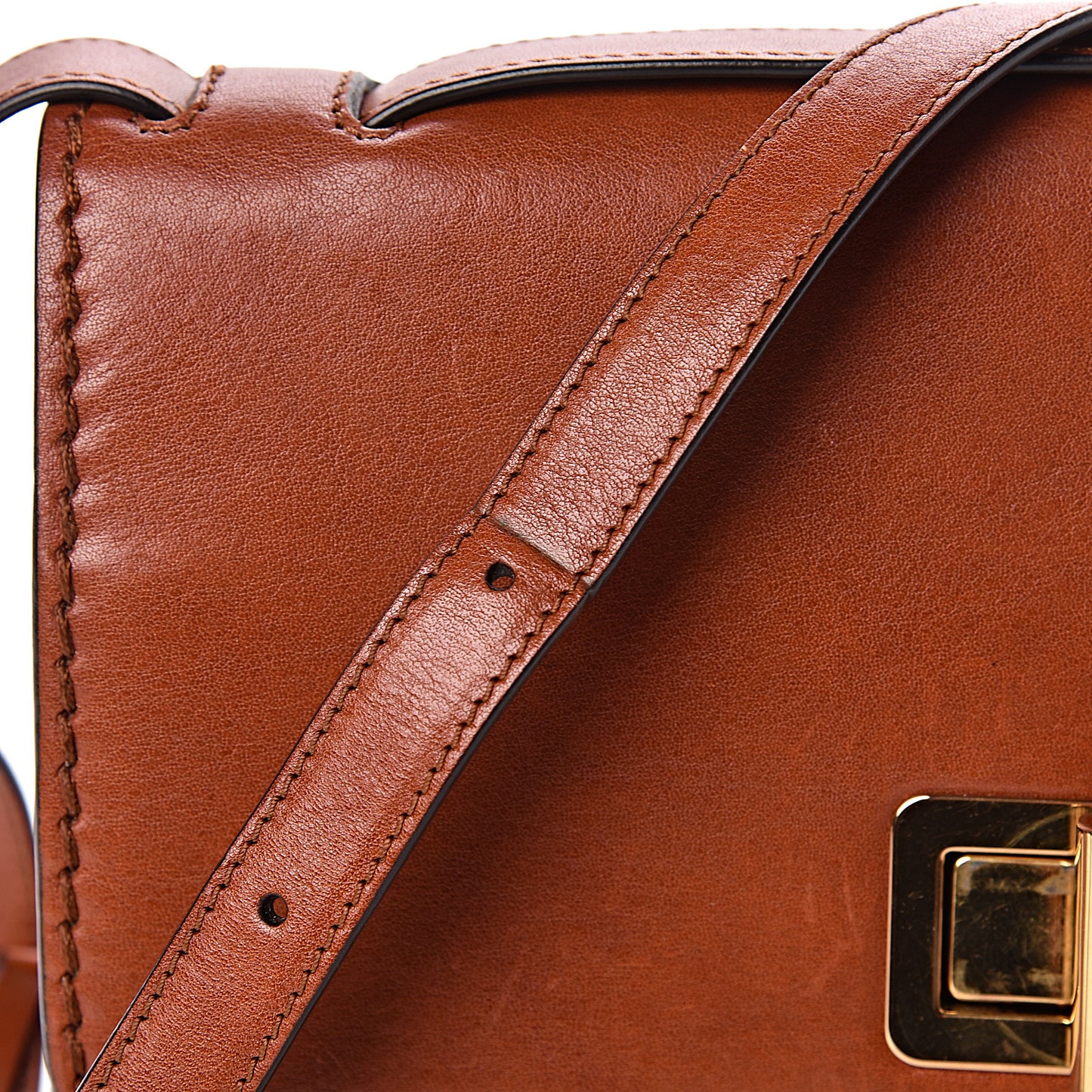 Calfskin Louise Shoulder Bag