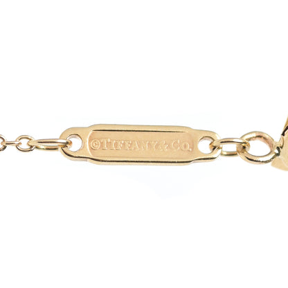 Tiffany 18K Yellow Gold Diamond Mini T Smile Pendant Necklace 4 of 6