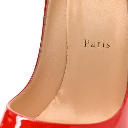 Christian Louboutin Patent So Kate 120 Pumps 39.5 Corazon 9 of 11