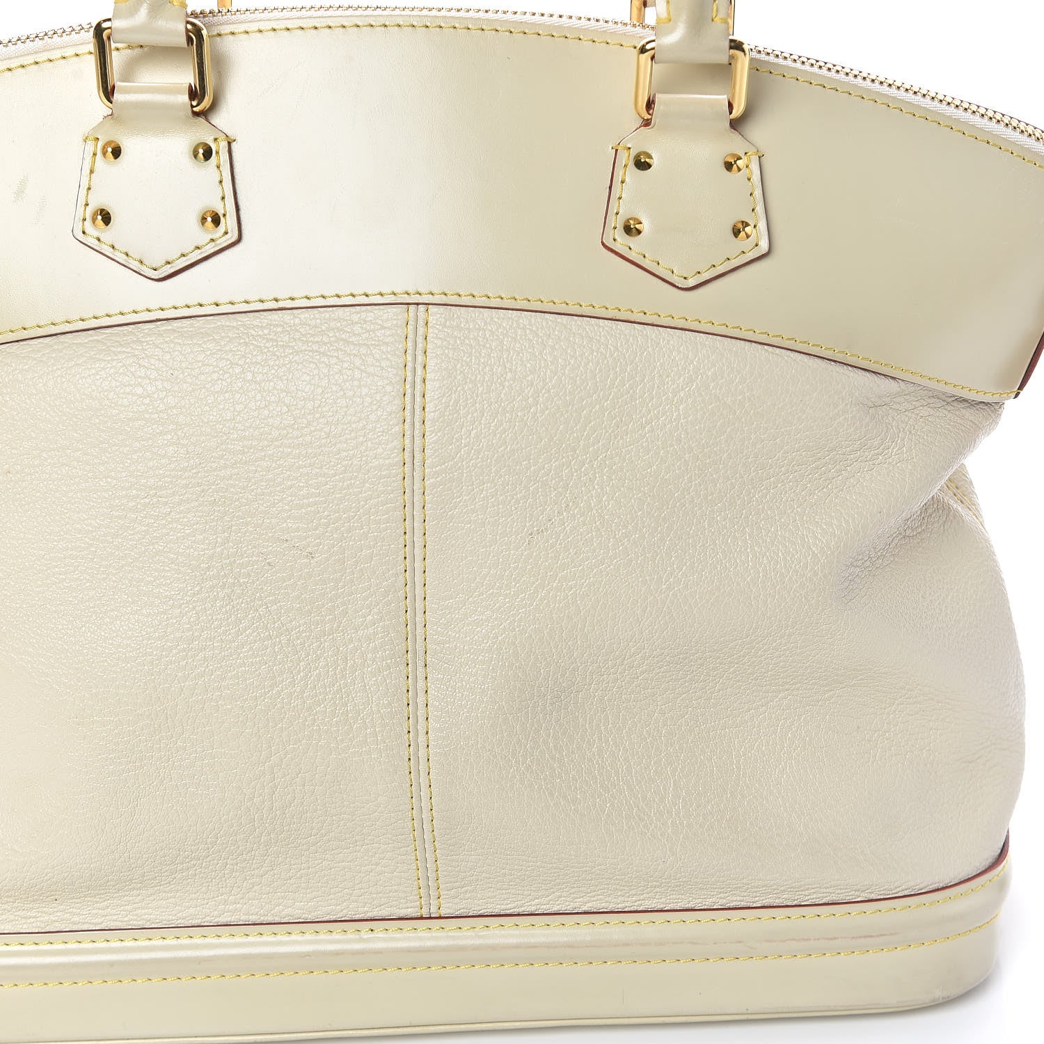 Louis Vuitton Suhali Lockit MM White 9 of 20