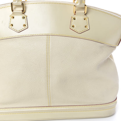 Louis Vuitton Suhali Lockit MM White 9 of 20