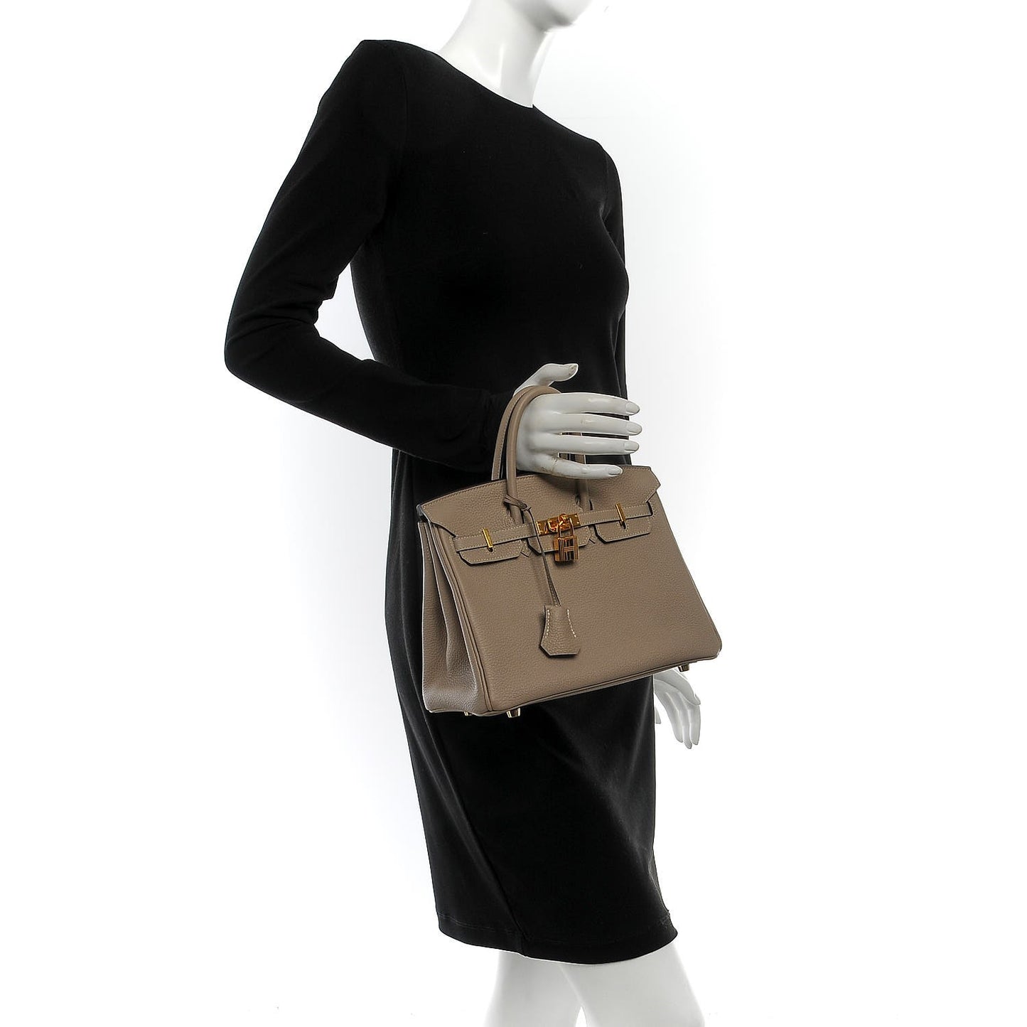 Togo Birkin 25 Gris Tourterelle