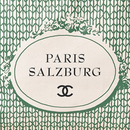 Chanel Canvas Paris Salzburg Shopping Tote Green 8 of 8