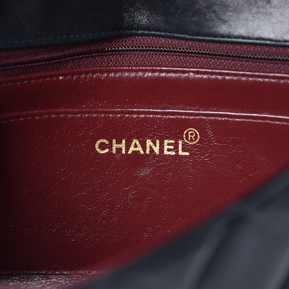 Chanel Lambskin Quilted Small Single Flap Black 6 of 16